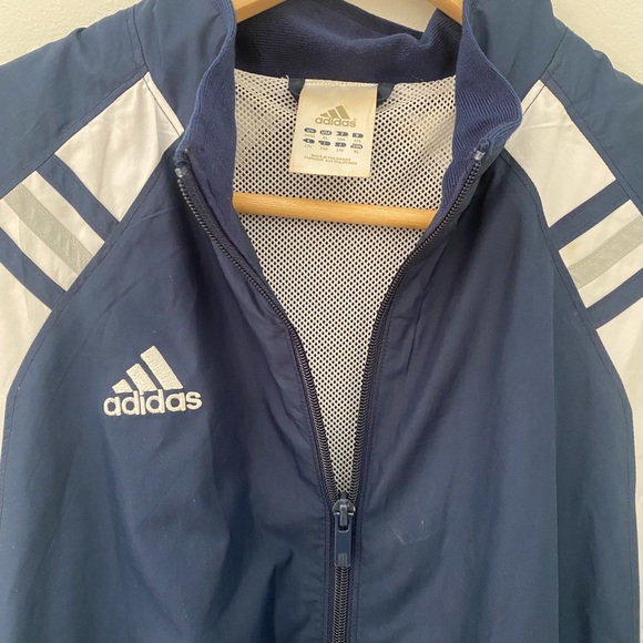 Adidas rain coat. Size XL Women’s. Fits more like a large. - Picture 2 of 3